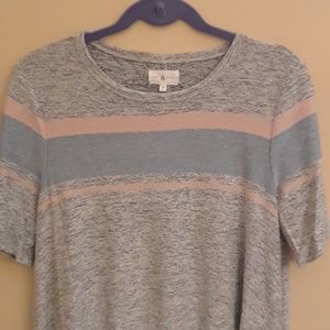 Lou and Grey medium gray dress